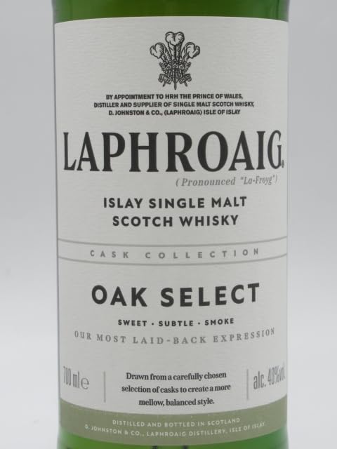 Amazon.co.jp: ラフロイグ オーク セレクト 40度 700ml [並行輸入品